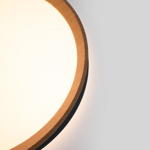 CCT LED 24W Ceiling light - Wood Effect - Ø40cm