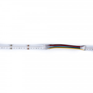 Hippo COB RGB+CCT strip connector - 12mm PCB - 6 pin - IP20 - Max 24V