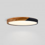 CCT LED 36W ceiling light - Wood and Polycarbonate - ø50cm - IP22