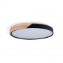 CCT LED 36W ceiling light - Wood and Polycarbonate - ø50cm - IP22