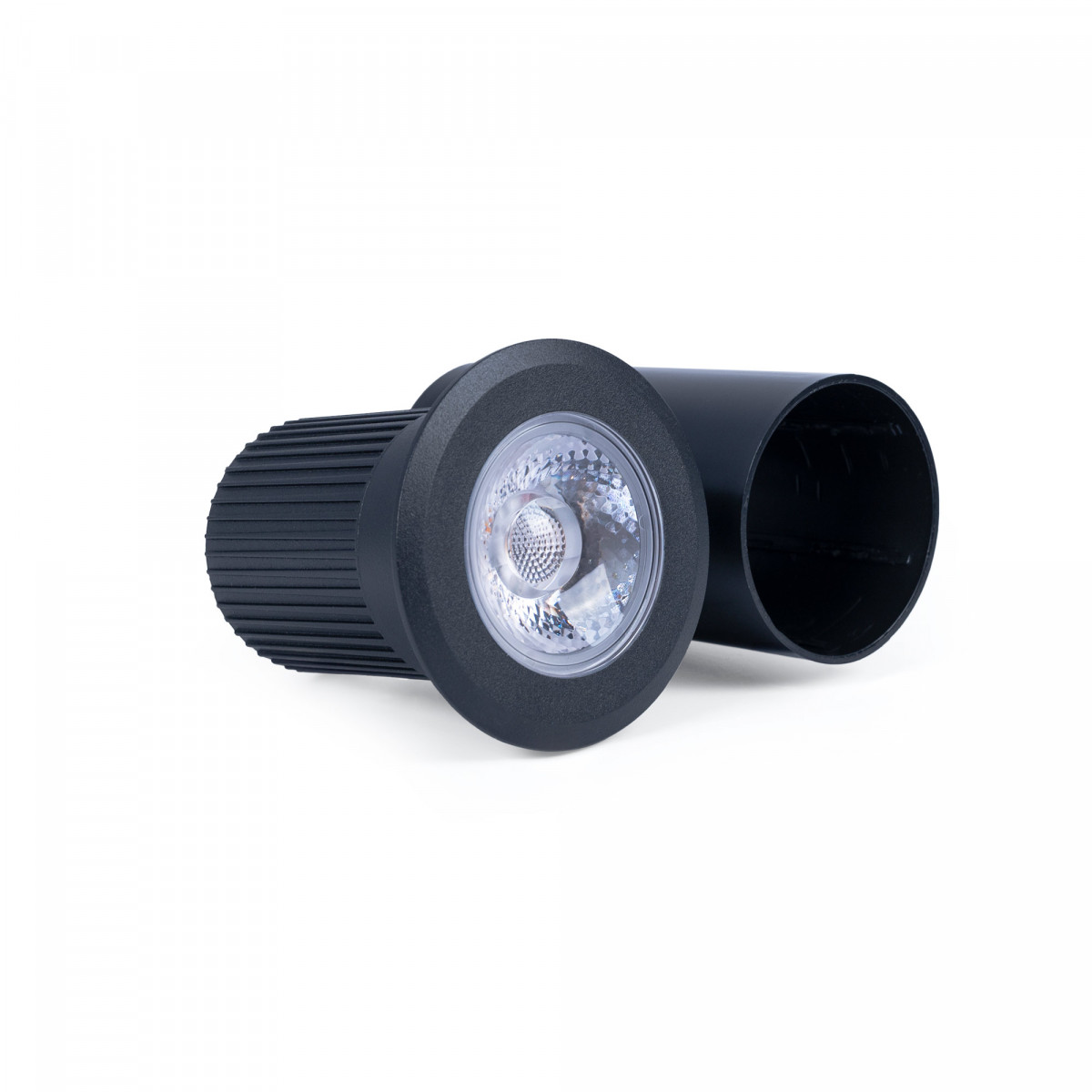 10W LED step light - Warm white - IP67 - Black colour