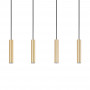 Quadruple minimalist pendant light "Bila 4" - GU10