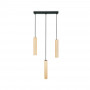 Minimalist triple pendant light "Bila 3" - GU10