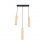 Minimalist triple pendant light "Bila 3" - GU10