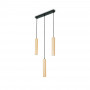 Minimalist triple pendant light "Bila 3" - GU10