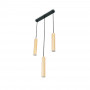 Minimalist triple pendant light "Bila 3" - GU10