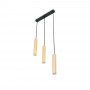 Minimalist triple pendant light "Bila 3" - GU10