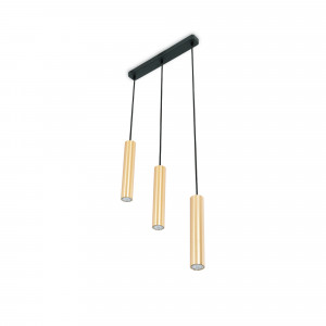 Minimalist triple pendant light "Bila 3" - GU10