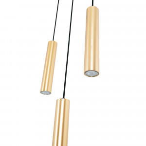 Minimalist triple pendant light "Bila 3" - GU10