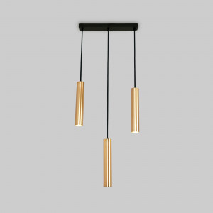 Minimalist triple pendant light "Bila 3" - GU10