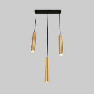 Minimalist triple pendant light "Bila 3" - GU10