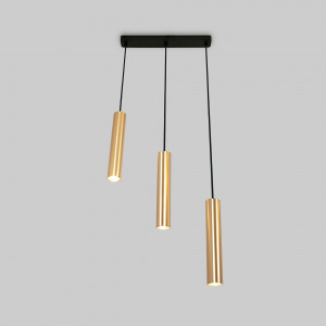 Minimalist triple pendant light "Bila 3" - GU10