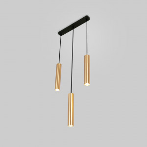 Minimalist triple pendant light "Bila 3" - GU10