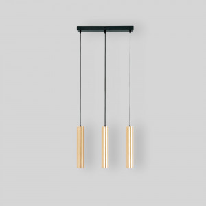 Minimalist triple pendant light "Bila 3" - GU10