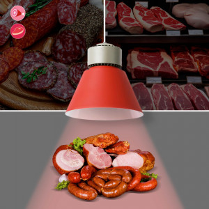 LED Bay light for butcher shop - 36W - KeGu Driver