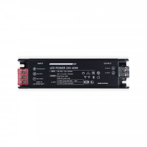 Slim power supply 60W 24V - 2.5A - High efficiency - IP20