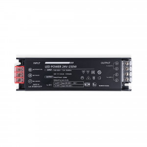 Slim power supply - 150W - 24V - 6.25A - High efficiency - IP20