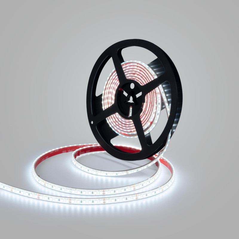 Submersible 24V DC LED Strip - Monochrome - 9.6W/m - 10mm - IP68 - 5 metres - 120LED/m