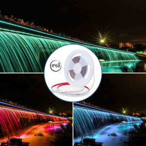 Submersible 24V DC LED Strip - RGB - 14.4W/m - 12mm - IP68 - 10 metres - 60LED/m