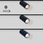 Magnetic track LED spotlight - 48V - 10W - DALI-2 dimmable - Black