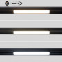 Opal magnetic linear track light 48V - CCT - 12W - DALI-2 dimming