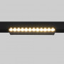 Adjustable linear track light 48V - 12W - 2800K - OSRAM Chip - UGR18 - Black