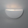 Wall light "Bol" - plaster - 1 x E14 | wall lighting