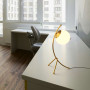 Crystal ball table lamp "Flix"| glass table lamps