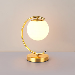 Crystal ball table lamp "San" | small table lamps