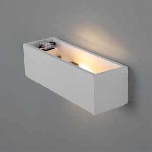 Wall light "Plast" - Plaster - Bidirectional - 1 x G9 | wall lighting