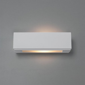 Wall light "Plast" - Plaster - Bidirectional - 1 x G9 | wall lighting