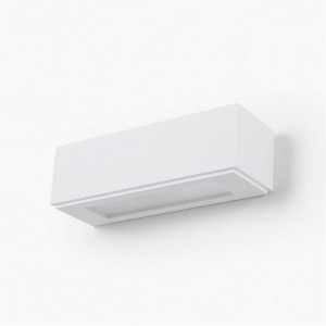 Wall light "Plast" - Plaster - Bidirectional - 1 x G9 | wall lighting