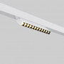 Adjustable linear spotlight for magnetic track 48V- 12W - 2800K - OSRAM Chip - UGR18 - White