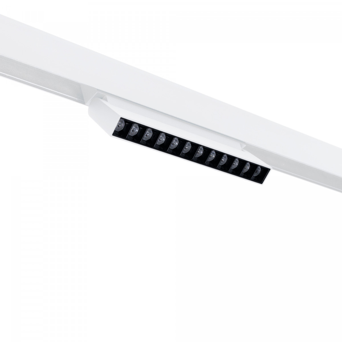 Adjustable linear spotlight for magnetic track 48V- 12W - 4000K - OSRAM Chip - UGR18 - White