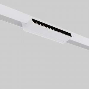 Adjustable linear spotlight for magnetic track 48V- 12W - 4000K - OSRAM Chip - UGR18 - White