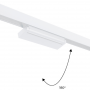 Adjustable linear spotlight for magnetic track 48V- 12W - 4000K - OSRAM Chip - UGR18 - White