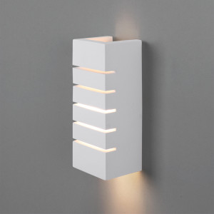 Wall light "Line" - Plaster - 1 x E14 | wall lighting