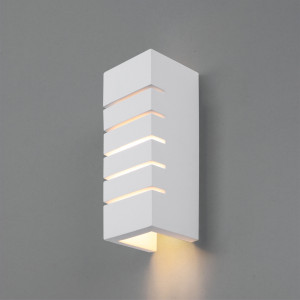 Wall light "Line" - Plaster - 1 x E14 | wall lighting