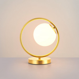 Crystal ball table lamp "Porto" | table lamps for living room