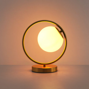 Crystal ball table lamp "Porto" | table lamps for living room