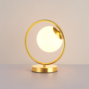 Crystal ball table lamp "Porto" | table lamps for living room