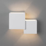 Wall light "Cube" - plaster - 2 x G9 | wall lighting