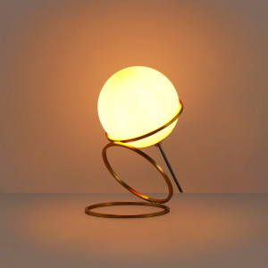 Crystal ball table lamp "Ruth" | bedside table lamps