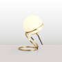 Crystal ball table lamp "Ruth" | bedside table lamps