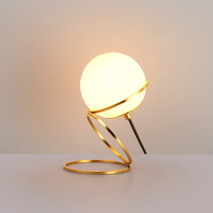 Crystal ball table lamp "Ruth" | bedside table lamps