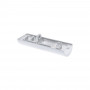 Side cover for LED linear light SKU: B9050 | white