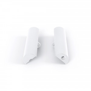 Side cover for LED linear light SKU: B9050 | white