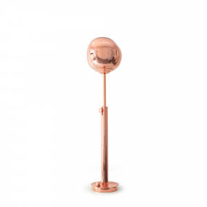 Design floor lamp "Ana" - Height-adjustable - Copper colour | floor lamps for living room