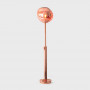 Design floor lamp "Ana" - Height-adjustable - Copper colour | floor lamps for living room