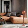 Design floor lamp "Ana" - Height-adjustable - Copper colour | floor lamps for living room